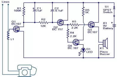 Mạch thông báo khi điện thoại rung